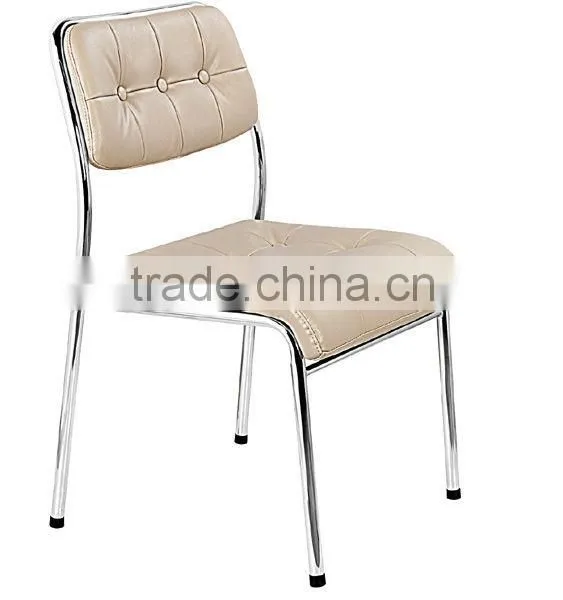Gangzhibao Metal Furniture Manufacturey Direct Sales Cute Dining Chair no Arms