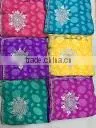 Indian Stone Work Saree