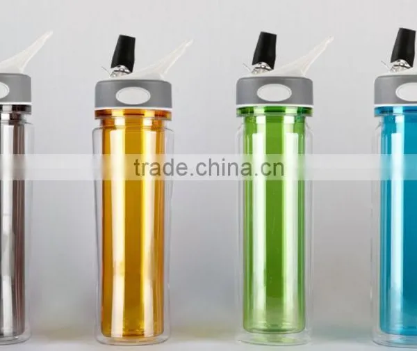 Dubble Wall Bottle New Design Bottles BPA Free Plastic Bottle photo-3