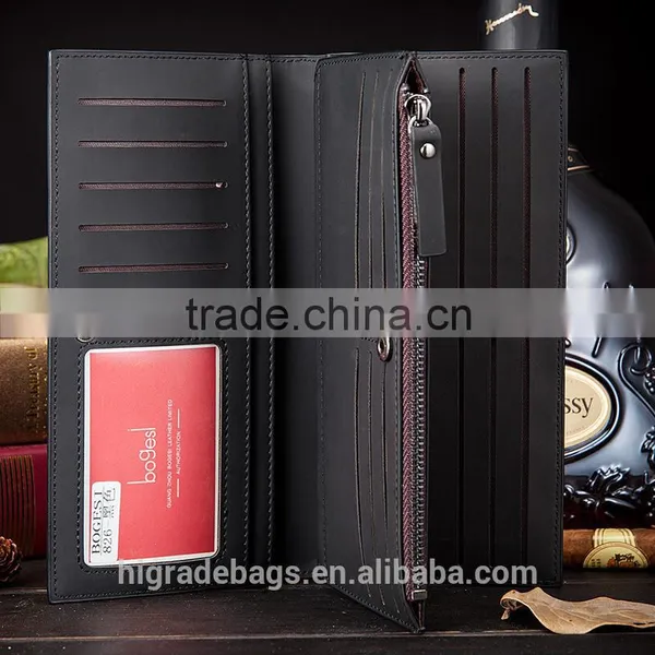 Trendy Bifold Mens Wallets With Coin Pocet In Brwon Color Wholesale photo-5