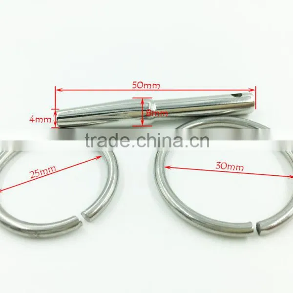 CTDA-005 Unisex Stainless Steel Bondage Neck Collar Wrist Restraint Handcuffs Spreader Bar Sex Toys photo-2
