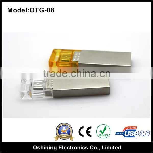 New Design Otg Usb Flash Drive,OTG Usb for Smartphone&PC Thumb Pendrive Memory Stick(otg-08) photo-2