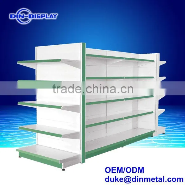 Gondola Island Shelving Shop Display Stand Retail Shop Heavy Duty Rack photo-3