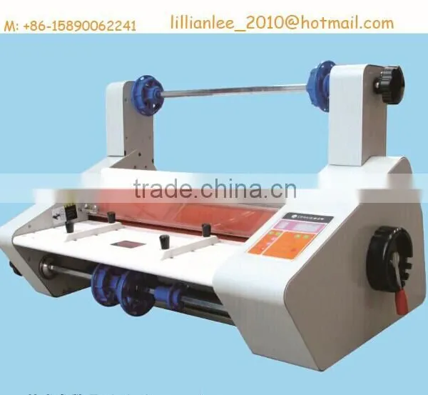 Hot and cold laminating machine