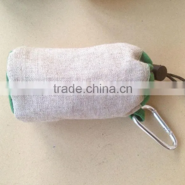 Offering Jute Fabric Drawstring Bag( D46) photo-3