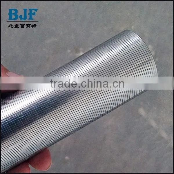 Stainless Steel 304 Wedge Wire Welding Slot Tube Filter Pipe photo-2