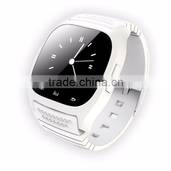 M26 Bluetooth Smart Wrist Watch Phone , Media Control/Hands-Free Calls/Pedometer/Anti-lost for IOS Android IPhone Samsung LG photo-3