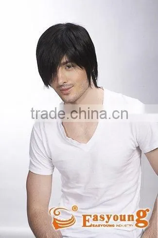 Sell Men's Toupee, Hair Wigs for Men, Synthetic Men's Wig photo-3