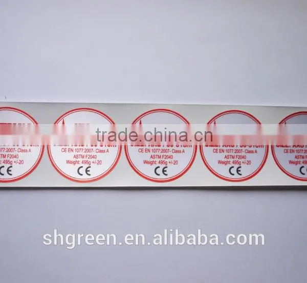 Die-cut Gum Kraft Paper Sticker With Printing Fire Design photo-2