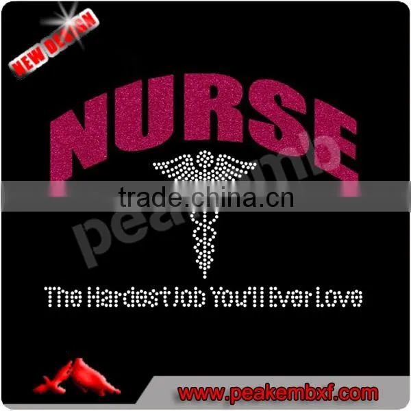 Bulk Rhinestones Iron Nurse Life Designs for Appliques photo-2