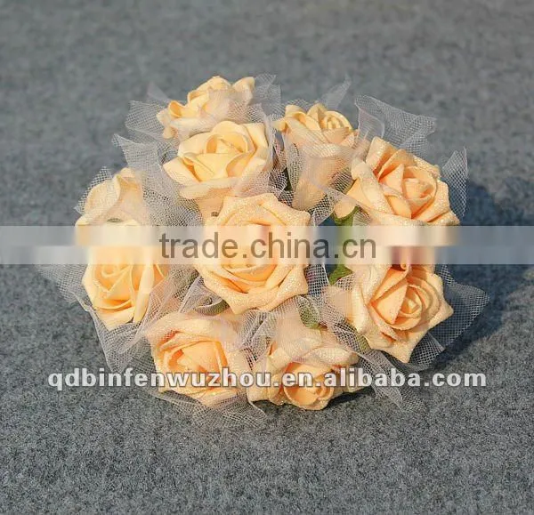 Foam Rose Wedding Flowers Arrangement ,Artificial Foam Flower