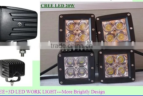 3" 16w 18w 20w 9-32V Cree LED Work Light LED Pod Light CE ROHS Certificate SS-1004 photo-2