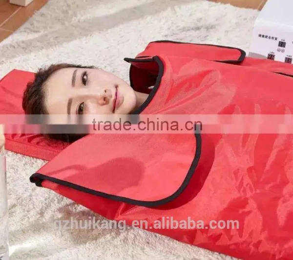 New Style 3 Heating Zone Sauna Blanket With Jade Stone & Tourmaline Stone photo-5