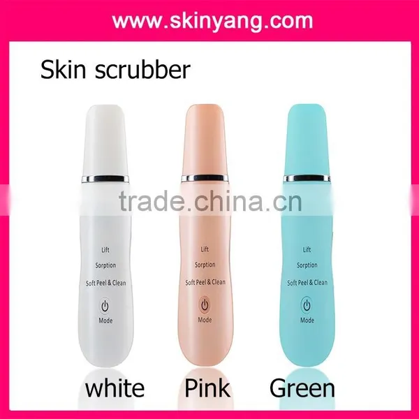 Skin Scruber Ion Scrubber With USB Rechargeable Ultrasonic Skin Scrubber With CE