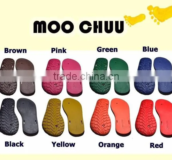 Rubber Ladies Sandles and Cheap Wholesale Flip Flops Women With Full Color Design Advertising PE photo-5