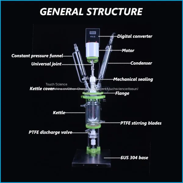 Small Jacketed Agitated Reactor