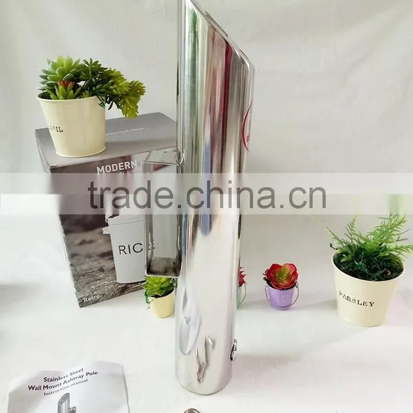 Round Shape Wall Mounted Metal Ashtray photo-5