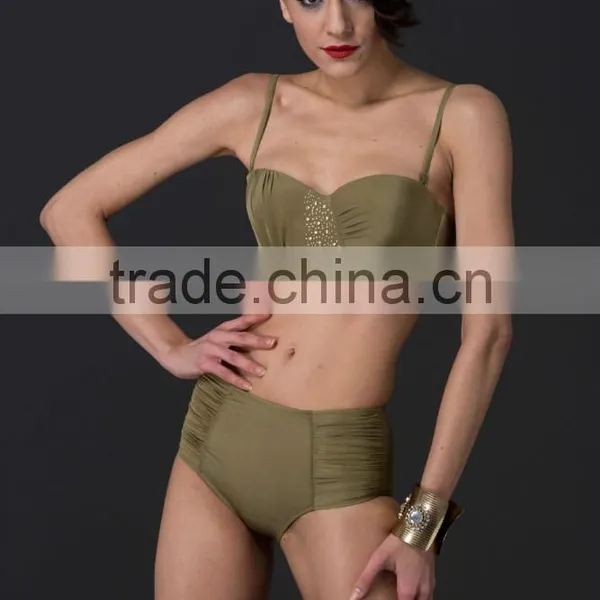 Latest Design Top Quality High Waist Swimwear photo-5