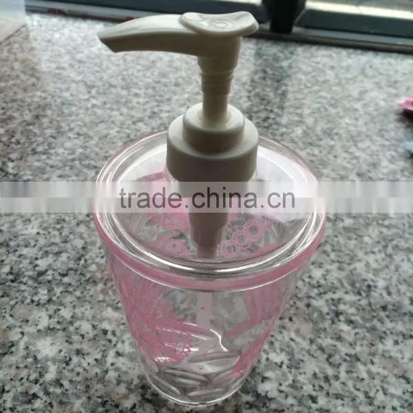 Attractive Clear Plastic Hand Soap Bottle on Hot Sale photo-3
