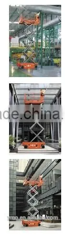JCPT1012HD/1212HD Self-Propelled Rough-Terrain Scissor Lifts -- HK Mingyang photo-2