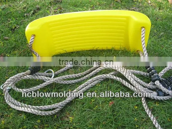 OEM Blow Molding Plastic Outdoor Swings for Kids PE Swing Chair Hui Zhou Factory photo-2