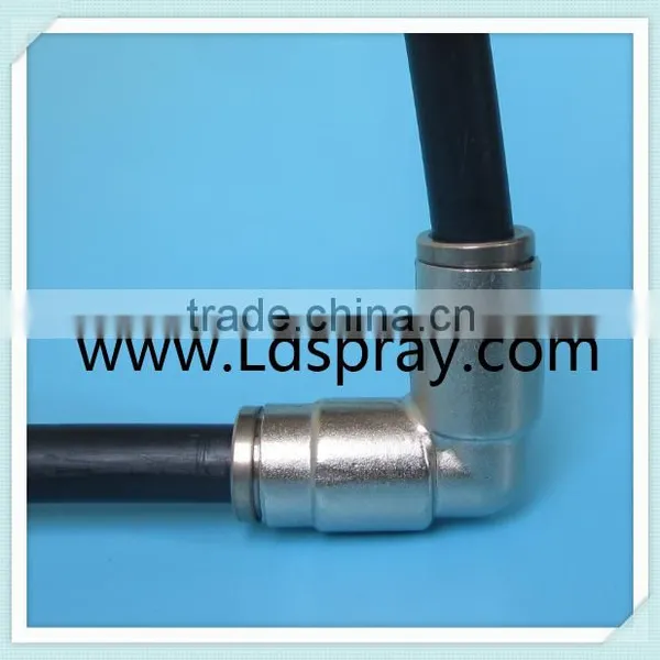 3/8 Quick Coupling Slip Lock 90 Degrees Elbow Connector photo-3