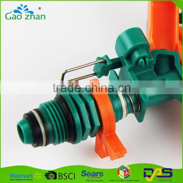 Eco-friendly Watering Rotating Plastic Impulse Sprinkler for Lawn photo-4