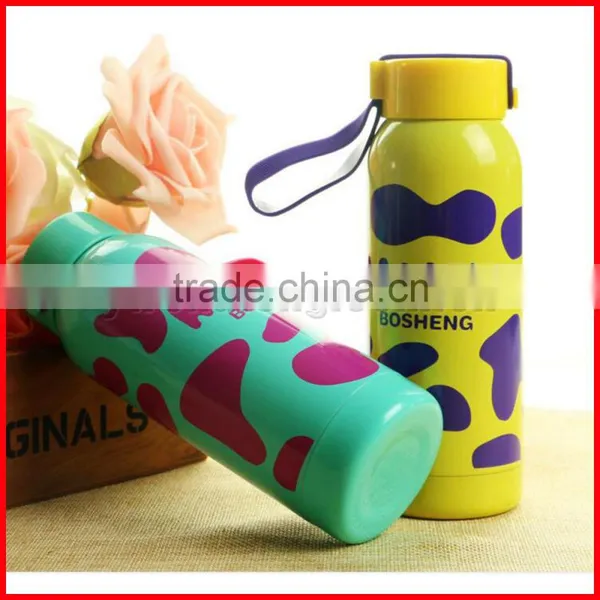 Factory Sale Cute Dairy Cow Stainless Steel Thermos Child Bottle Vacuum Flask For Kids photo-4