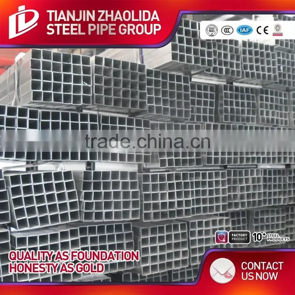1 / 2 Inch - 4 Inch Dia Cold Rolled 20 * 20 Galvanized Square Tubing Prices With Price per Ton photo-5