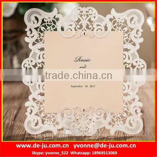 Wedding Supplies Paper English Wedding Invitation Card