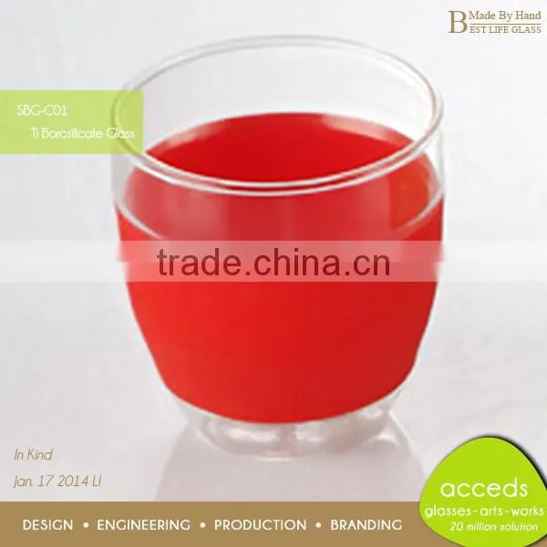 Elegant Good Quality Coffee Mugs With Silicone Sleeve photo-2