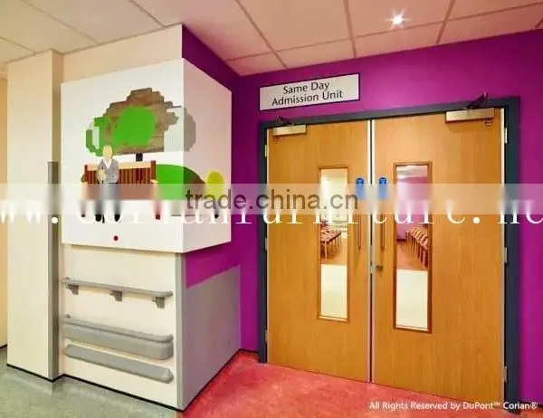 Acrylic Corian Solid Surface Interior(Hotel/Restuarant/Hospital)Wall Paneling photo-3