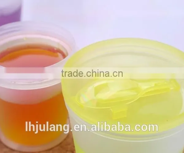 Wholesale Plastic Cereal to Go Cup With Spoon/plastic Cereal Cup/plastic Cereal to go Breakfast Cup photo-2