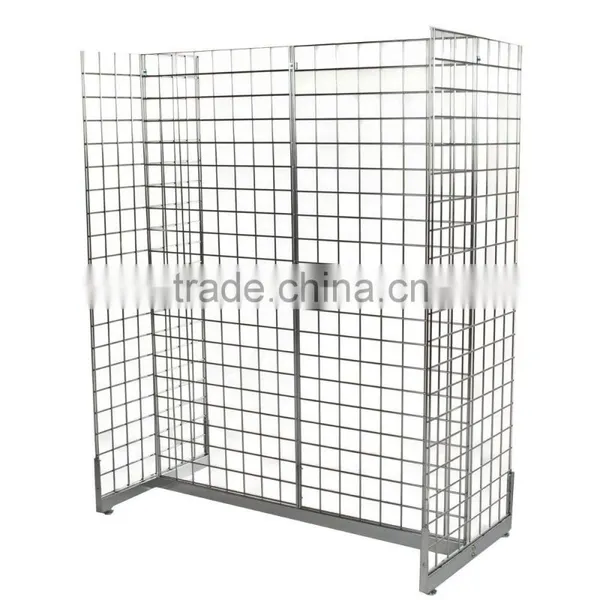 Gridwall Mesh-h Gondola Display Stand