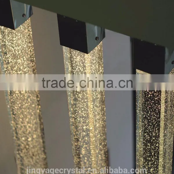 Promotional Crystal Pillars With Bubbles for Partition Wall photo-3
