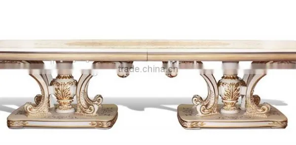 Royal Exquisite European Louis Designed Banquet Long Dining Table With Beautiful Dining Chair BF12-04204a photo-5