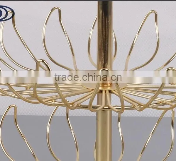 3 Layers Handicraft Metal Fruit Tree Rack photo-3