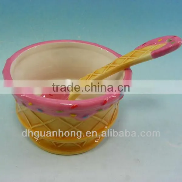 Icecream Bowl With Spoon