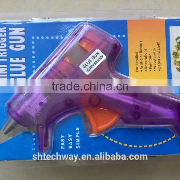 Best Price Hand Craft Transparent Home Use Hot Melt Glue Gun 10w photo-3