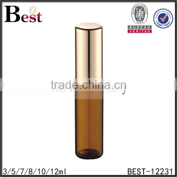 3ml All Size Amber Glass Roller Bottle With Stainless Steel Roller Ball photo-3