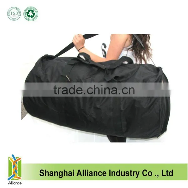 2015 Hot Promote Fashion 600D/PVC Travel/duffle Bag With Front Zipper Pocket Between Handles and and Adjustable Shoulder Straps photo-4