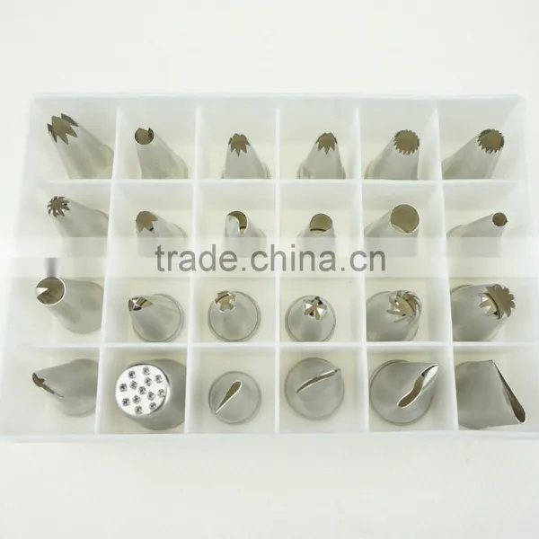 42157 Stainless Steel Cake Decorating Tips/Mouth for Pastry Bag/Fondant Tools photo-2