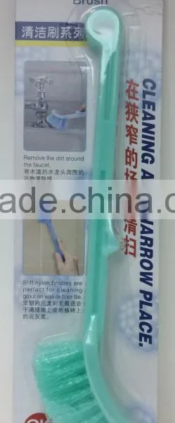 Creative MINI All-purpose Long Handle Bathroom Cleaning Brush With a Pincers photo-2