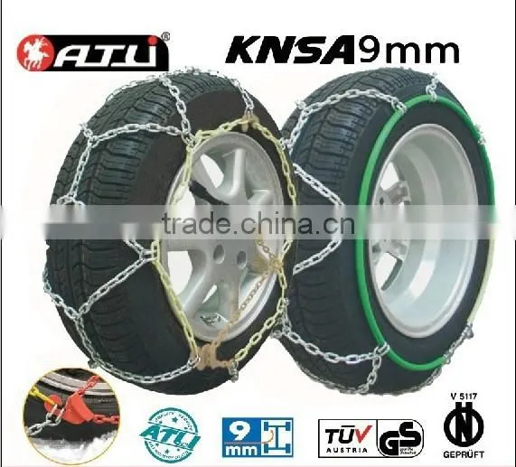 9mm Common Lock Snow Tire Chains for Passenger Car photo-2