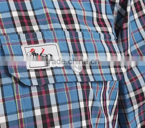 Latest Classic Fashion Checked Casual T Shirt photo-5