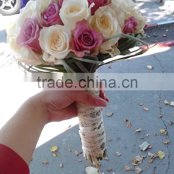 New Sale Different Shape Fresh Mini Colorful Rose Flower Ball With 30cm 40cm photo-3