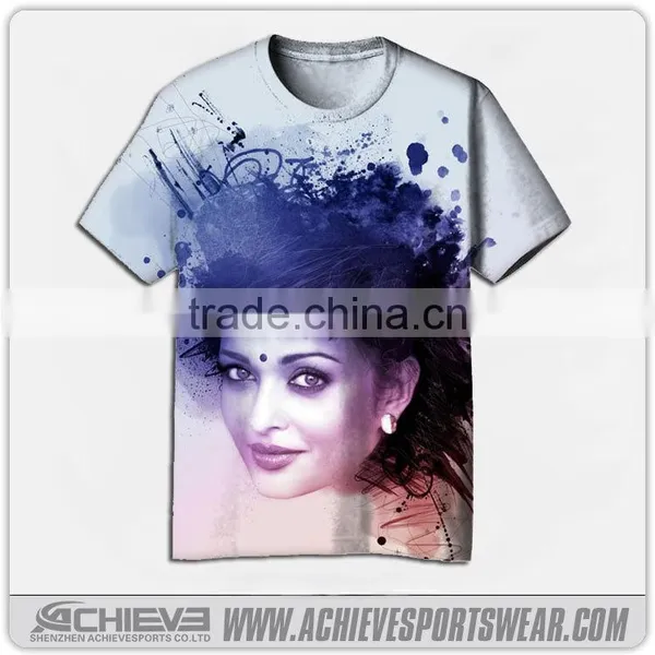 OEM T-Shirt Men's Plain Round Neck T-Shirt photo-4