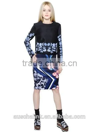 OEM Service Lady Fancy Embossed Sweatshirt Production photo-4