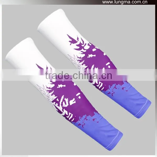 Anti-UV Arm Compression Sleeves Sports Golf Cycle Bike photo-5