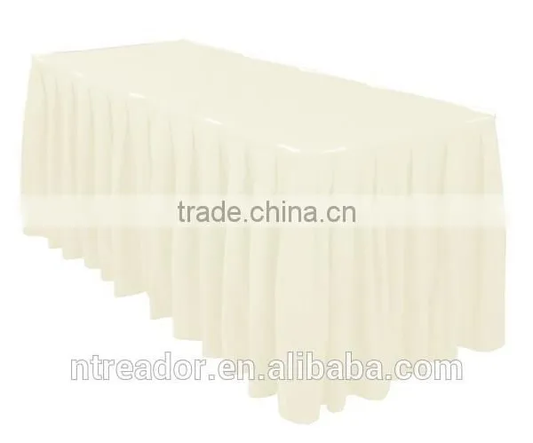 2017 New Arrival Beautiful Decorative Table Skirts for Sale photo-2